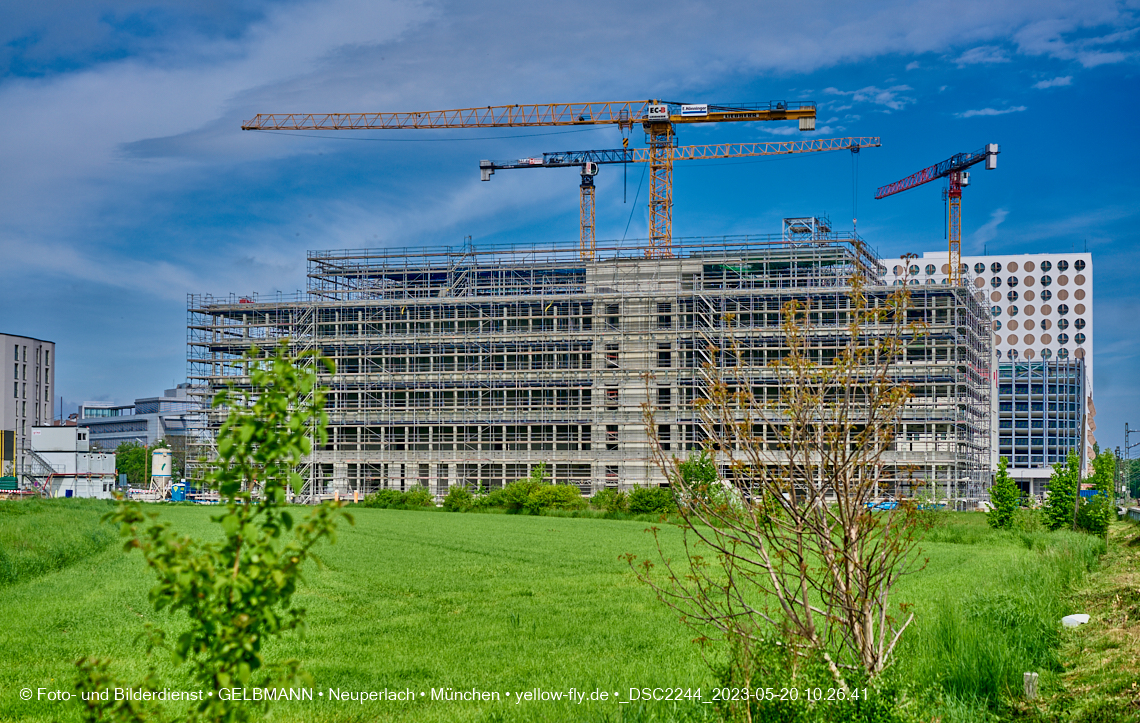 20.05.2023 - REVO Boardinghaus und Hochgarage in Neuperlach